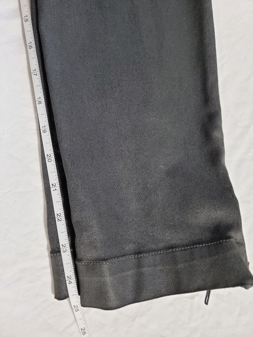 KUT From The Kloth Gray Skinny Pants Size 8 High Rise Stretch Ankle Zip - Picture 8 of 9